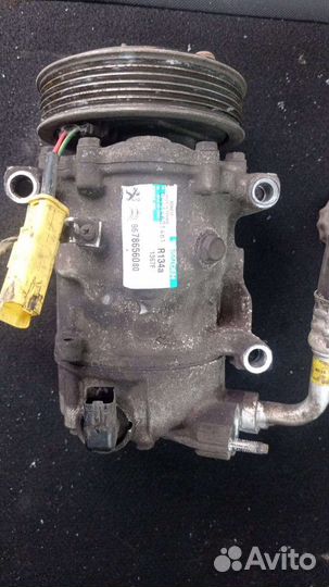 Компрессор кондиционера Peugeot 408 (Пежо Пежо 408