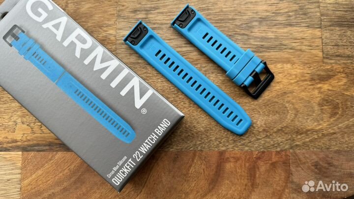 Оригинальный Garmin Quickfit 22mm Cirrus Blue