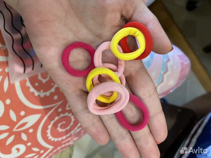 Резиночки для волос детские 70 штук