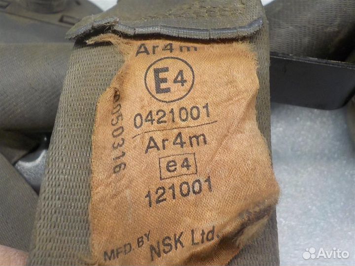 Ремень безопасности Toyota Camry XV10 1991-1996