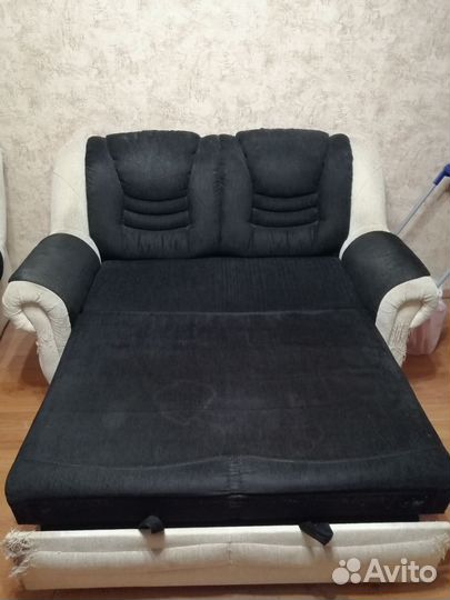 Диван прямой раскладной бу