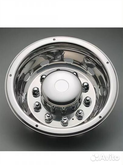 Колпаки задние 22,5 глубокие с гайками