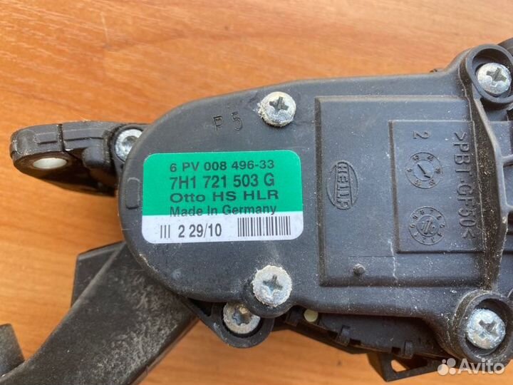 Педаль газа Wv Transporter T5 cfca 2010