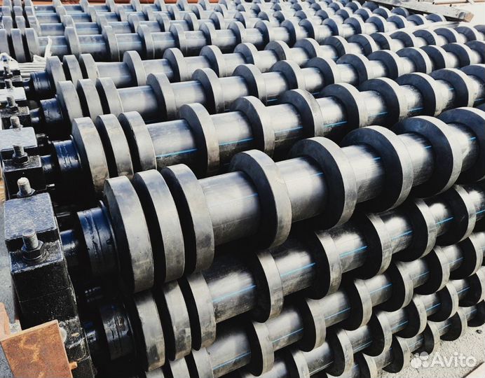 Ролики амортизирующие с резиновыми кольцами