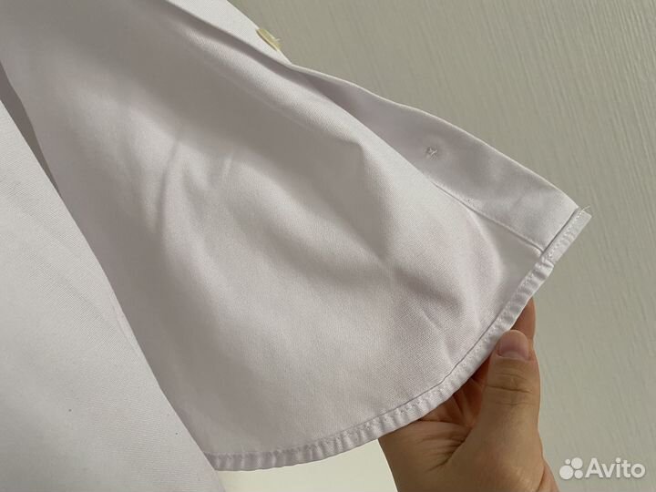 Рубашка льняная базовая, one size