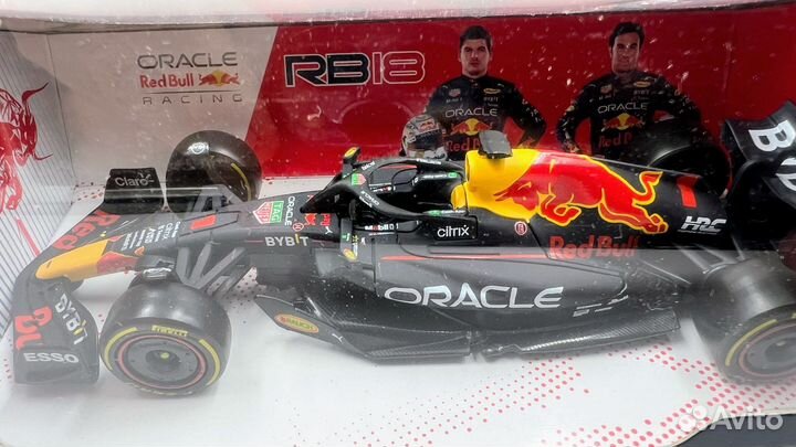 RB18 Max Verstappen #1 RedBull Чемпион мира 2022