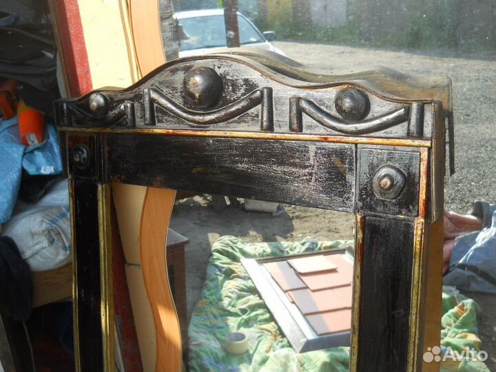 Старинная рама для зеркала большая