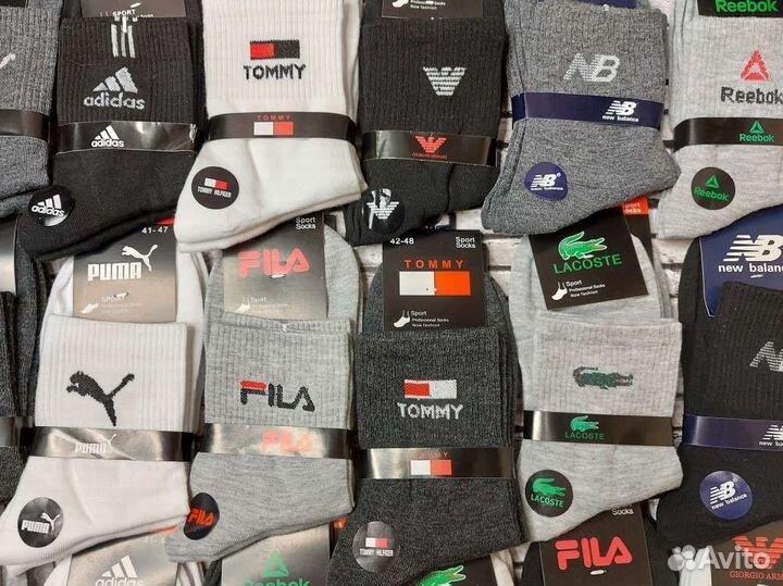 Носки Nike Adidas Puma Reebok