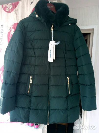 Пуховик visdeer 54 размер тинсулейт
