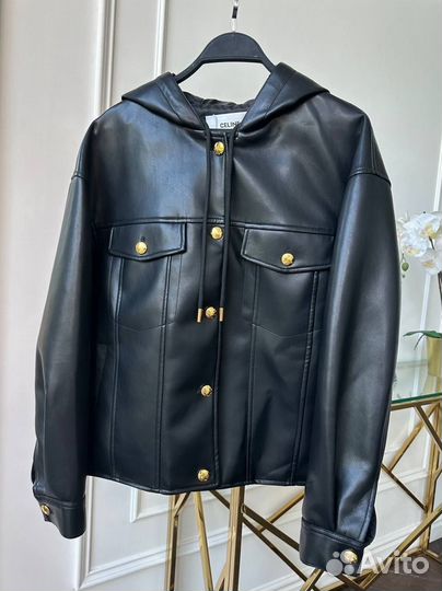 Кожаная куртка косуха 42 44 46