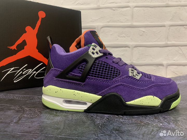 Кроссовки nike air Jordan 4 Retro Canyon Purple