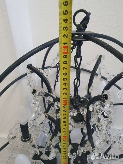 Люстра потолочная бу