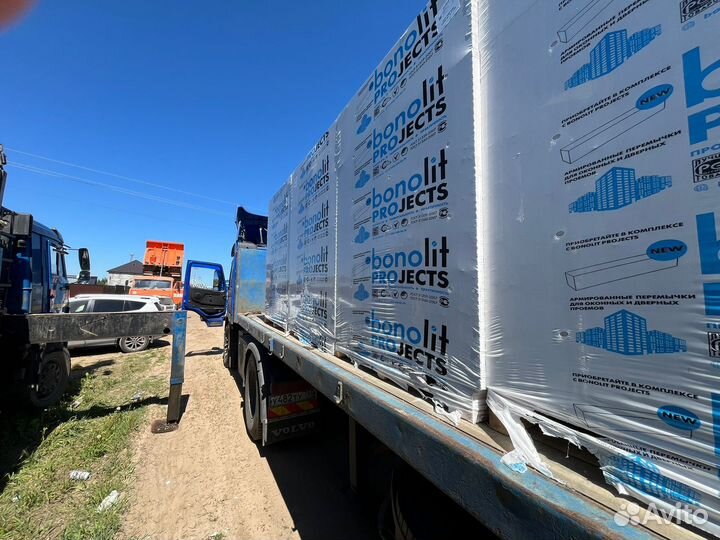 Газобетонные блоки 625 250 100