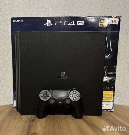 Sony PS4 Pro последняя рквизия