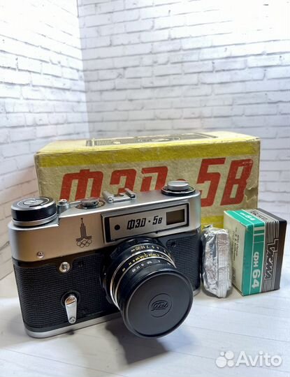 Фотоаппарат Олимпиада 80 фэд 5В редкий