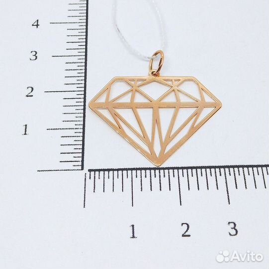 Золотая подвеска