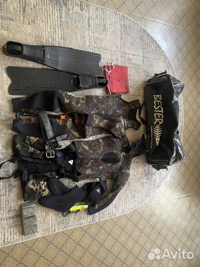 Гидрокостюм для подводной охоты 7мм