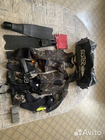 Гидрокостюм для подводной охоты 7мм