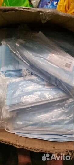 Тканевая маска для лица защитная