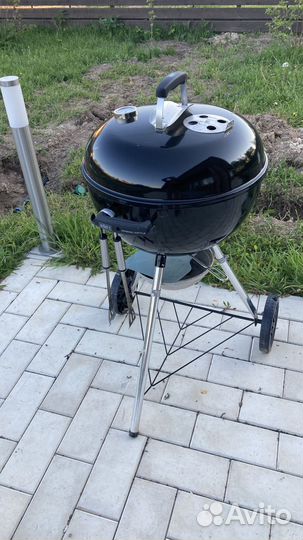Угольный гриль weber 46 см