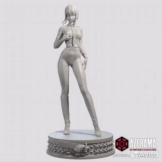 Печать фигурки Человек Бензопила Макима