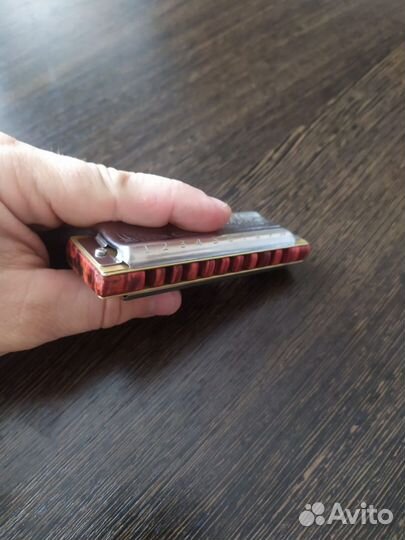 Касторная губная гармошка hohner Alabama blues C