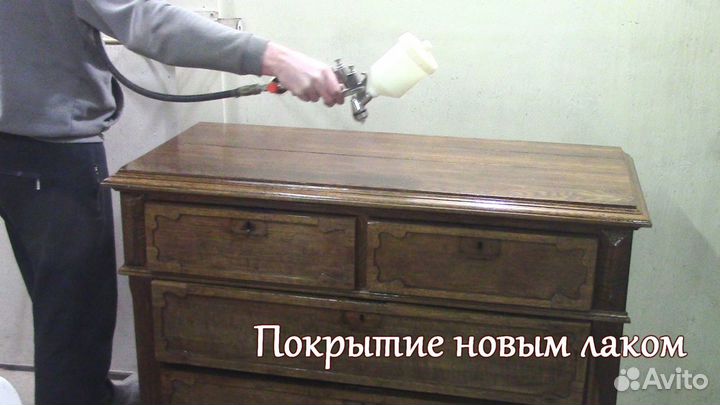 Ремонт и покраска мебели - деревянной и ротанга