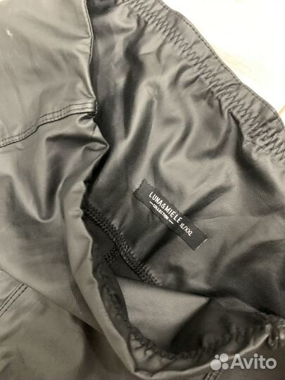 Кожаные брюки