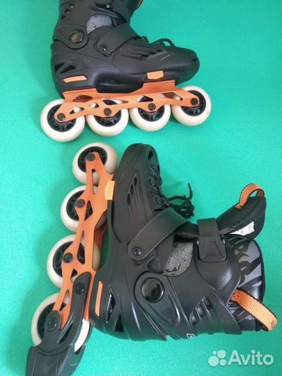 Ролики раздвижные детские размер 32 35