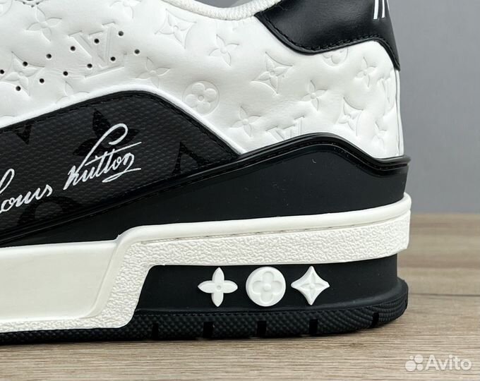 Кроссовки Louis Vuitton Trainer #54 Black White