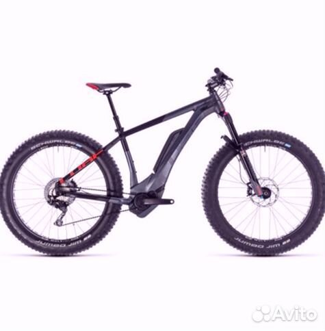 Электро фэтбайк Cube Nutrail Hybrid 500 (2018)