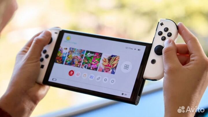 Nintendo Switch Oled прошита (чип) Новая