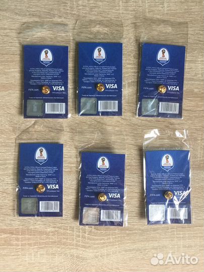 Значки чемпионат мира по футболу 2018 г. фифа расп