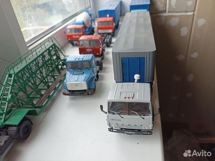 Камаз-54112 и маз-93971 1:43