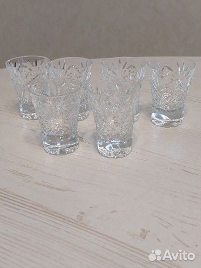 Рюмка для водки хрустальная, СССР