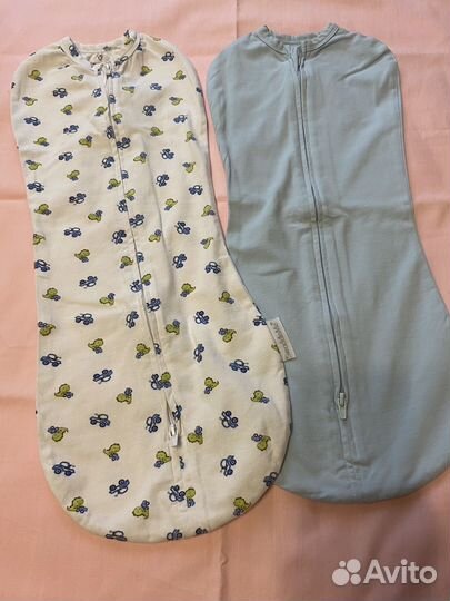 Пеленки кокон на молнии 2 шт. SwaddleMe