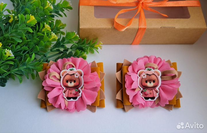 Бантики для волос