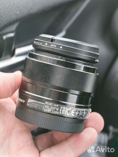 Объектив sony e 35 mm f 1 8 oss