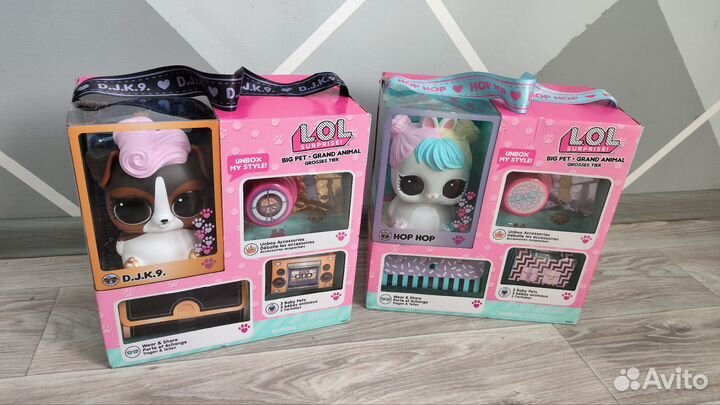 LOL Surprise Big Pets Hop Hop и DJ K.9
