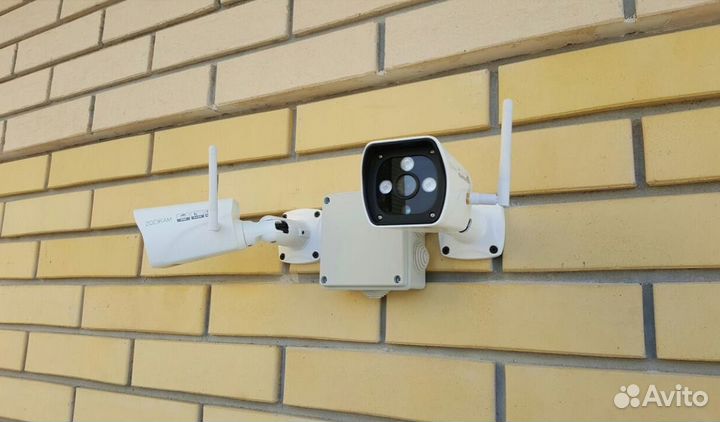 Установка камер видеонаблюдения