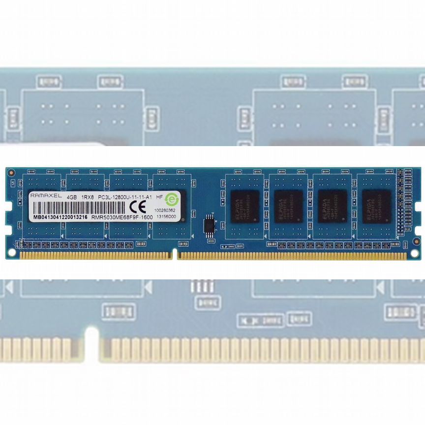 [RMR5030ME68F9F-1600] Оперативная Память Ramaxel 4gb Rmr5030me68f9f-1600