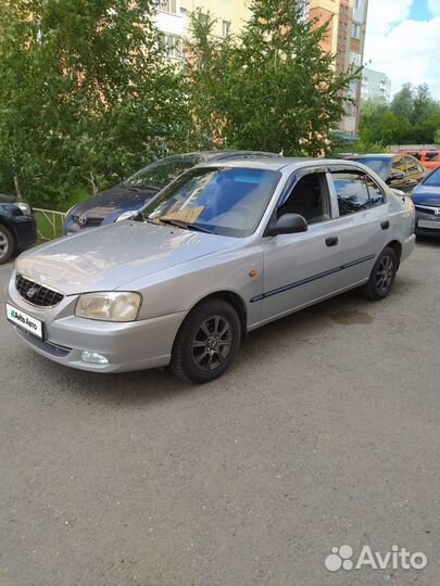 Hyundai Accent 1.5 AT, 2005, 225 500 км