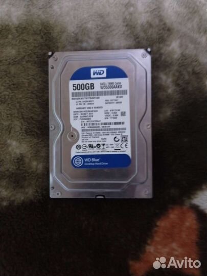 Жесткий диск WD 500 gb