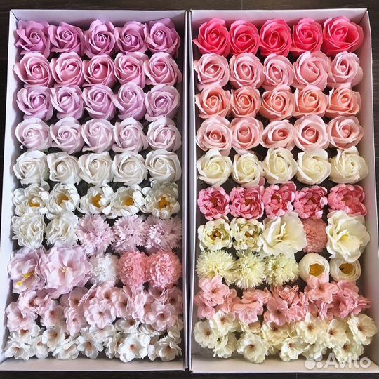 Мыльные цветы