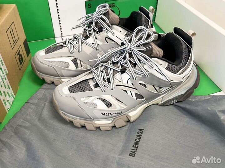 Кроссовки balenciaga track grey