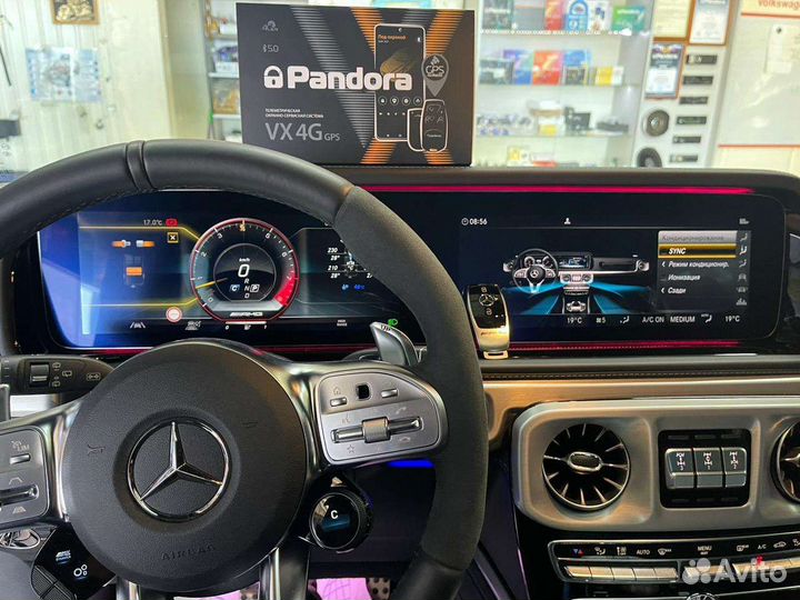 Автозапуск на mercedes мерседес