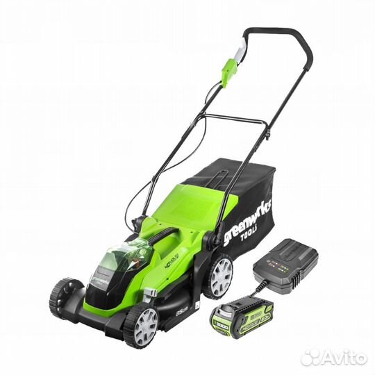 Газонокосилка Greenworks G40LM35 2501907UA