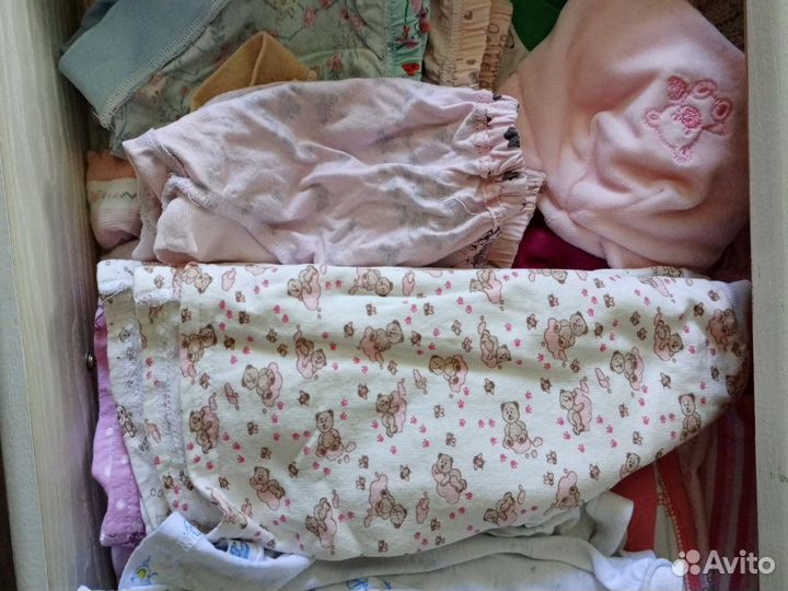 Вещи детские бу много около 20 кг