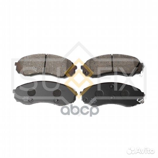 Колодки тормозные дисковые перед прав/лев S