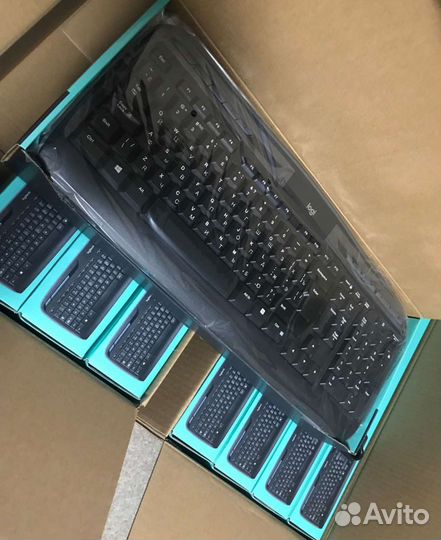 Комплект клавиатура+мышь Logitech MK330 Black USB